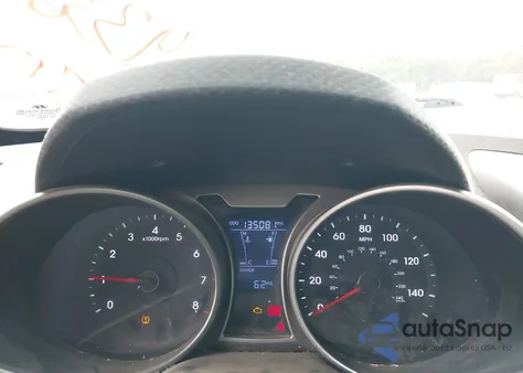 2013 Hyundai Veloster Base W/Black from USA, damaged, VIN KMHTC6AD8DU094583